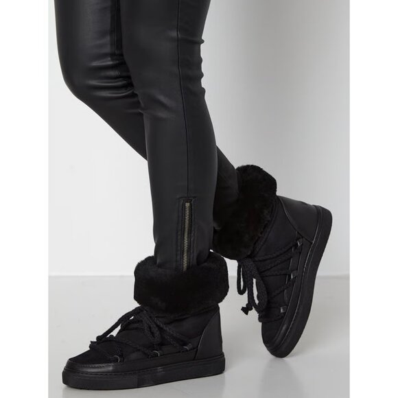 Inuikii Black Leather and Suede Boots, size 39 (fits like a 8/8.5). - Picture 10 of 10